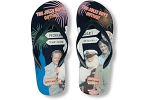 ONLY FOOLS AND HORSES FAN CLUB Only Fools and Horses Official Jolly Boys Flip Flops - Heavily Discounted