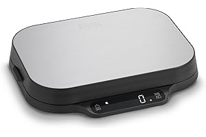 CASO KitchenDuo – waga kuchenna 2 w 1, w zestawie waga precyzyjna, normalna skala ważenia 15 kg w odstępach 1 g, waga precyzyjna do 1 kg w odstępach 0,1 g, funkcja trzymania, gram, oz, ml,