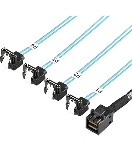 Câble Cordon Dell PowerEdge T310 Backplane vers carte PERC 6 SAS Controller