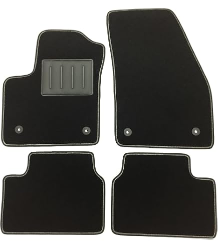 Tappetino Auto Lato Guida In Velluto Nero Per Opel Corsa D Ed E (2006-2019) – Kfz-premiumteile24