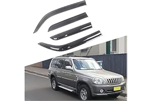 BPQWED Coche Deflectores Cortavientos Ventanilla, para Hyundai Terracan 2001-2006 Coche Lluvia/Viento Escudo Protector Accesorios