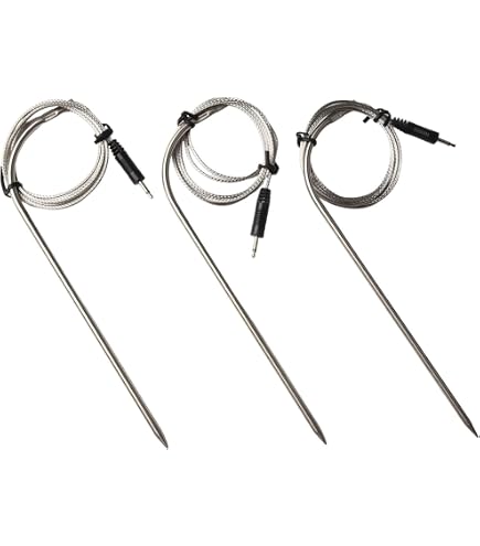 4 Sonde Temperatura Per Barbecue Masterbuilt Gravity Series, Ricambio 9004190170, Brati