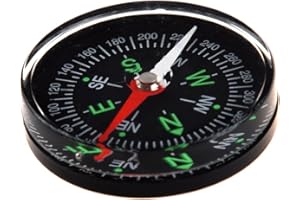 REFURBISHHOUSE Boussole de Liquide-rempli Clair de pour Camping Randonnee,kit de Reconnaissance en Plein air