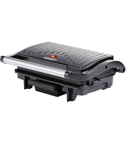Grille-viande Panini Princess 112415 – 2000 W, Surface 30x24 Cm – Pour Sandwiches, Viandes, Légumes – Plaques Antiadhésives, Bac Récupération Graisses