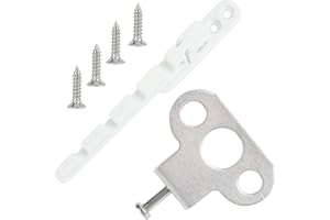 Zuroki Limitatore di Finestre, Regolatore per Finestra, Blocca Finestra, Serratura per Finestra, Fermi per Finestra Limitatore di Finestre Protezione Contro per la Regolazione della Finestra