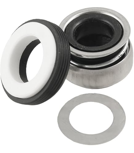 Sourcing Map Ressort Métallique Soufflet Caoutchouc Joint Mécanique 14mm Diamètre Intérieur - Lot De 2 Pièces