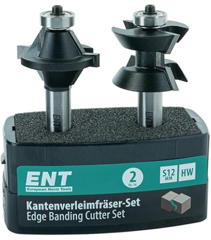 Fresa A Doppia Battuta Per Incastri Con Gambo Di 8 Mm - Foto 3