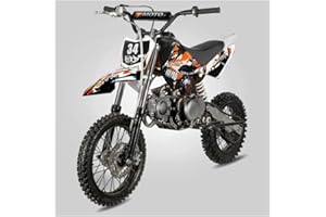 T-MOTO.IT #1 OFF ROAD LEADER T-MOTO Dirt bike 125cc Motocross Pro 607 Ruota 14/12, Motocross 125cc 4 Tempi cambio Auto, MiniMoto Cross a Benzina freni a disco, Moto da Cross OffRoad Ragazzi