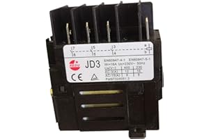 DINGTAIMEI JD3 JD4 Electromechanical Relay Switch for Electric Power Tool KEDU 8Pins 10Pin 16A 230V 400V (JD3-230V 8Pin)