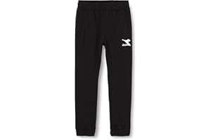 Diadora JU.Spodnie Cuff, czarny, XS Chłopiec, czarny