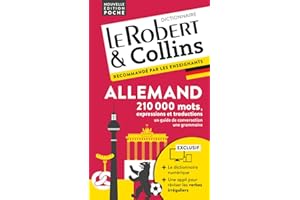 Dictionnaire Le Robert & Collins poche allemand et sa version numérique à télécharger PC