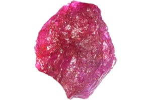 Gemhub Rubis de Sang de Pigeon Rouge 11,50 CT certifié Pierre de Naissance de Juillet Naturel Brut Rubis Stone DP-241
