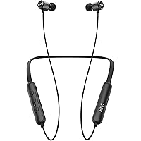 Mivi Collar Flash Bluetooth Earphones. Fast Charging Wireless Earphones with mic, 24hrs Battery Life, HD Sound, Powerful…