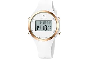 ASWAN WATCH Watches for Women, Ladies Watches Outdoor Sport with Alarm/Calendar/Back Light/Stopwatch/Chronograph, Digital Watch Gifts for Teen Girls/Women
