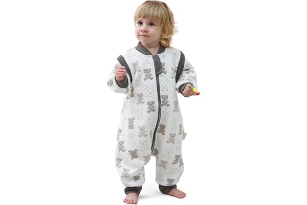 MIKAFEN BabysovsäCk 2,0 Tog, Med FöTter, Avtagbara äRmar Pyjamas FöR Barn