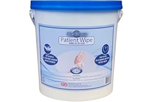 Clenzium Patient Wipes for Full Body Cleaning Patient Cleansing Wipe Full Body Wipe for Adults Fragrance Free 325 Large Fresh Wet Wipes Bed Bath Intimate Care Soft Sheets