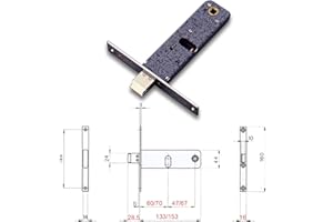 Omec 790 Serratura Infilare E70 Cilindro Ovale F16