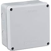 Square Junction Box Surface Mounted 12 X 12, White