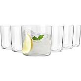 Krosno Set of 6 Cider Glasses 420 ml Mixology Collection | Cubata, Cocktails, Water, Drinks, Fine, Lead-Free Crystal, Dishwas
