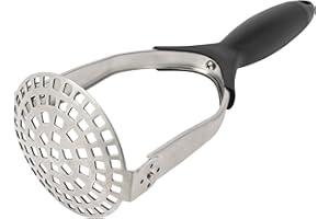 Westmark Machacador de patatas plegable para ahorrar espacio, acero inoxidable/plástico, especial, plata/negro, 61282270