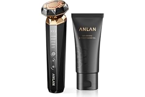 ANLAN multipolar Radiofrecuencia Facial, Masajeador facial eléctrico, Realce de la línea de la mandíbula, EMS V Face Beauty, antienvejecimiento y antiarrugas