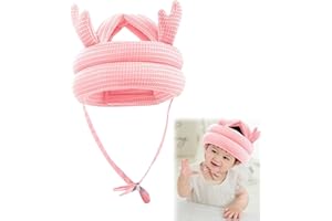Kinder Kopfschutzkappe,Kleinkind Kopfschutzmütze,Baby Helm Schutzhelm,Anti Collision Baby Helmet,Kopfschutz Stoßfest Schutzhut,Baby Helmet,Verstellbarer Kopfschutz,Für 6 Bis 36 Monate Baby,1PC,Kiuiom