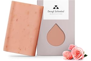 Dungl Schmied Seife Rose handgemacht | Rose Seifenstück | Duftende Natur | Ohne Palmöl | Pflegeseife mit natürlichen Inhaltsstoffen | Vegan | Für alle Hauttypen