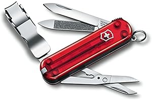 Victorinox, Nail Clip 580, Coltellino Svizzero, Originale, Multiuso, Campeggio, 8 Funzioni, Lama, piccola, Lima per unghie