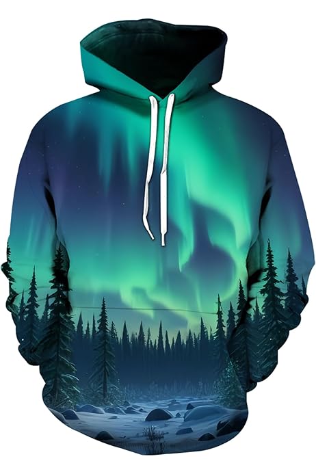 Cool Hoodies For Boys Amazon Basoteeuo Kids' 3D Galaxy Hoodie