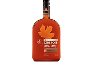 Whisky canadien Coureur des Bois au pur sirop d'érable - Les Trésors d'érable - 6 récompenses mondiales