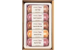 MOCO RAW DIRECT Prime Raw Frozen BARF Dog Food – 454g Rolls | 20 or 30 Rolls Pack | Premium Natural Barf Raw Diet | High-Protein, Grain-Free & Nutrient-Rich (10, Beef Complete)