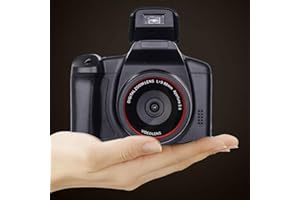 DEECOZY Digital Camera Vlogging Camera Video Camera, 1080P LCD Screen 2.4 Inches 16X Digital Zoom Anti-shake Cameras for Beginners Learners Kids Camera,No SD Card(Not Suitable for Professionals)