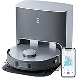 ECOVACS DEEBOT X1+ Robot aspirapolvere con funzione mopping e stazione di aspirazione automatica (3.2L), 5000pa, evitazione o