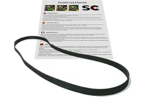 SC Solocorreas - Waschmaschinenriemen kompatibel (5EPJ 1210 / EPJ 1210/1210 J/EL 1210 J5 / 1210 PJE / 1210 J5 / 1210 J5 MAEL / 1210 PJ)