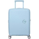 American Tourister Soundbox Spinner 55/20 TSA EXP Trolley Pastel Blue