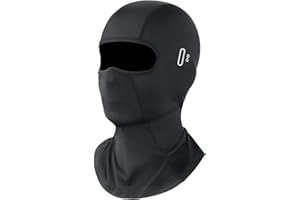 MDLSDE Pasamontañas para Bicicleta Máscara, Balaclava Moto Transpirable para Bicicleta Deportiva Esquí Casco Motocicleta Forro de Protector Sombrero Protección Solar de Cuello Completa Multifunción