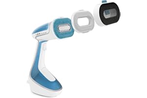 Calor Pure Tex Défroisseur vapeur 4 en 1, Technologie brevetée à têtes multiples, Défroisse, Nettoie, Assainit naturellement, Purifie, Diffuse des senteurs, Convient à tous les tissus DT9530C0