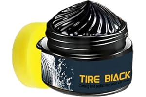 GENERIC Cera per Rivestimento Pneumatici - Pasta Lucida A Lunga Durata, Cera Protettiva per La Lucentezza dei Pneumatici | Detergente E Restauratore Professionale per Pneumatici, Cera per Pneumatici Durevole