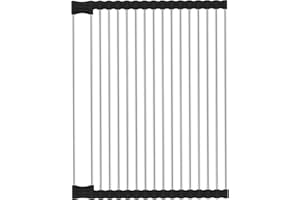 Rainsworth - Scolapiatti 52,8 x 34 cm per strofinacci e stoviglie, nero