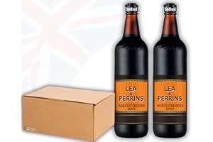 OsoRetail Lot de sauce Lea & Perrins Worcestershire | dans un emballage de protection spécial | 2 x 568 ml