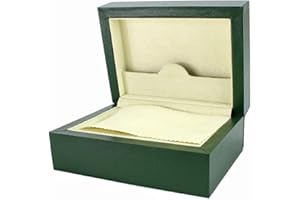 ROUHO Scatole porta orologi in legno verde lusso per orologi per Rolex
