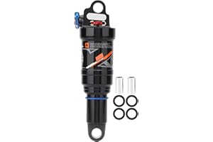 TBEST Amortisseur arrière de vélo ， amortisseur de pression d'air de vélo de montagne vtt cadre arrière souple arrière amortisseur de vélo accessoire de vélo