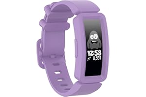 Shieranlee Compatible para Fitbit Ace 2 Bands para Kids 6+, Soft Silicone Bracelet Accessories Watch Band Correa de Repuesto de Silicona de para Fitbit Ace 2/ Inspire HR para Boys Girls