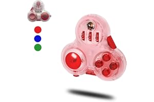 JIUHAO Fidget Pad avec jouets anti-stress à 11 fonctions – Parfait pour soulager le stress et l'anxiété, soulager le stress, le TDAH, l'autisme, les enfants, les adultes
