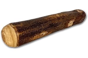 EL FUTBOLIN Massaggiagengive Naturale in Legno D'Olivo per Cani | Taglia L (23 cm) | Bagnato in Olio D'Oliva | Gioccatoli Morditore per Cuccioli | Igiene Dentale |