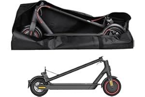 HOHONG Scooter Bag, Waterproof Electric Scooter Bag Portabl E-Scooter Carrying Bag for Mijia M365 /M365 Pro Xiaomi Segway, Black