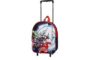 Bagtrotter Sac à Dos à roulettes 31 cm Avengers Marvel Bleu Marine