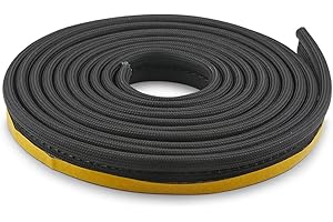 Bullenhitze Fi-Dichtung 3 m, Ø 18 x 6 mm, Flachschnur-Lippendichtung, Dichtband selbstklebend, passend für verschiedene Spartherm Fi-Modelle