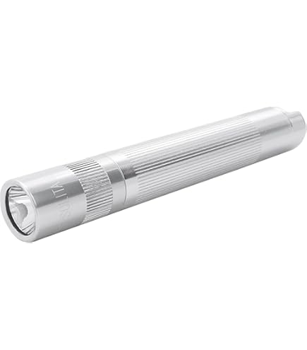 Mini Maglite, mini torcia, alimentata a due batterie AA, blu, argento, M2A10L