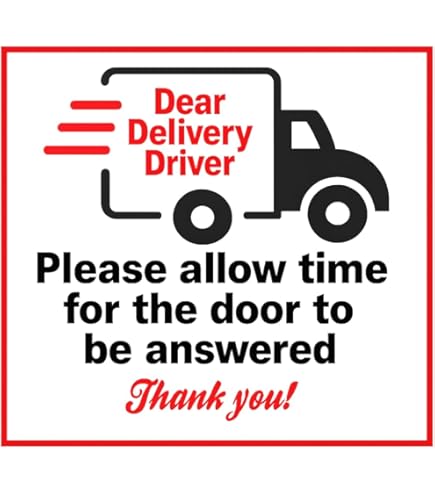 Deliveries Please Ring Doorbell Sign Reflective Signs 8 X 10 Inch Rust
